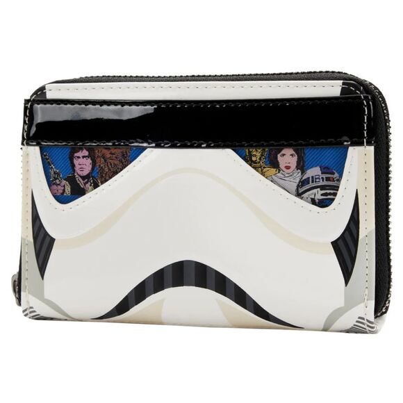 Star Wars Stormtrooper Lenticular Cosplay Zip Around Wallet - Picture 3 of 5
